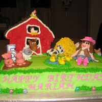 Barn Farm Cake This cake was the absolute hardest cake that I have ever made. I had so many challenges including the whole barn falling over. I was able...