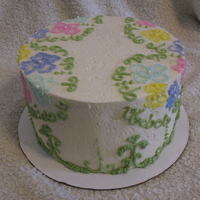 Springtime Just wanted to practice with BC and piping since I mostly play with fondant. Tried the upside-down method and don't really like how it...