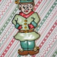 Elf Cookie First time flooding a cookie.