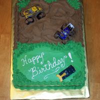 Mud Bog Happy Birthday This was for a grown-up guy that loves to go mud boggin'!