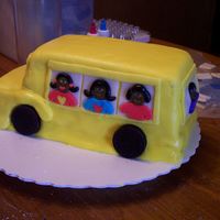 School Bus Made this for a youth group's monthly birthday celebration. Thought since they were headed back to school this month a bus would be...