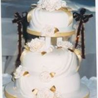 Wedding Cake I was going through my old cake photos,thought I would like to share my first attempt at a 3 tier cake,which happen to be for my son's...