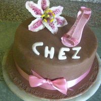 Sister In Laws Birthday Cake i made this from scratch, its my first attempt doing a cake from scratch, as they normally turn out flat