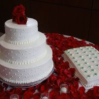 Second Wedding Cake, First Commissioned After making our daughter's wedding cake a year and a half ago we didn't know if we would do another. A teacher I teach with...