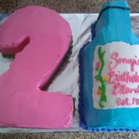 21 Bottle Cake 