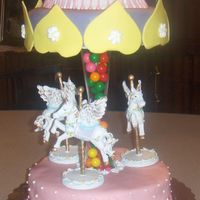 Carousel A lady wanted a horse themed cake for her granddaughter after looking at a few wonderful cakes on here i came up with this.