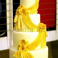 Golden Drapes we love draping! it's our favorite trick :P