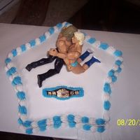 Triple H Vs Ric Flair I made this for a wrestling PPV party. It was a hit!