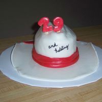 Cowboy Hat made this cake for a friend of my mom's. My mom wanted a "29 and holding" party for someone unhappy about turning 30. My...