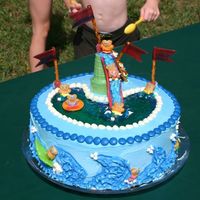 The Bears Pool Party This was my sons fourth birthday party cake. It was just adorable and not that hard to make!