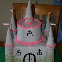 Ella's Princess Castle Princess castle for my daughter's first birthday. It was a big hit at her party!