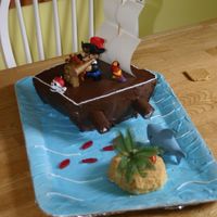 Yo Ho Ho Pirate Cake 