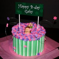 Girl In The Garden B-day cake