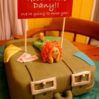 Good Lucky Luggage cake!