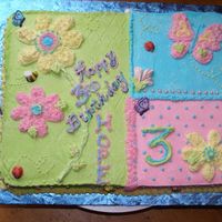 3Rd Birhday Cake springy 3rd birthday cake for 3 yr old party copy of invitation