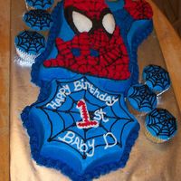 Spiderman And Webs added a bit to the character pan so it would serve more... all buttercream