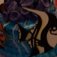 Close Up Of Nemo Cake 