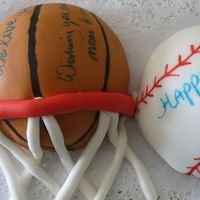 Play Ball My husband's birthday cake.