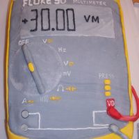 Voltage Meter Brothers 30th B-Day, all made with Fondant!!!