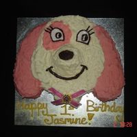 Pink Puppy First attempt at a puppy.....cute!?