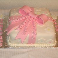 Gift Cake I made this cake in class. I gave it to my friend.