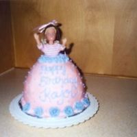 Kajolcake.jpg I did this for my neice's 6th Birthday. It's done in all BC icing. Sorry It's not that clear.