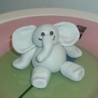 Little Elephant he was supposed to go on a birthday cake but i couldn't part with him....