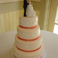 Ivory & White Ivory with white trim, all bc with shear ribbon. Thanks for looking