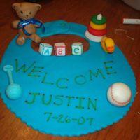 Just The Toppers For An Ice Cream Cake I was asked to do an ice cream cake for a baby shower, for a friend at church. Because I didn't have a way to keep the cake really...