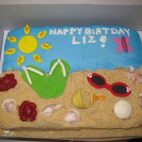 Beach_Cake.jpg Made this cake for a beach loving mother & law. I'm taking this more seriously now in hopes of starting my own business.b2b