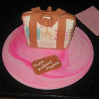 Patch Purse Patch purse done in MMF and the designs were hand painted with gel paste colors.