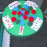 Fondant Poker Table 