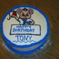 Birthday I made this cake for my brother's b-day. The design on the cake is the same design on his business card for embroidery.