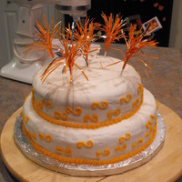 Sweet 17 This is only the 2nd cake I've ever made that wasn't a Wilton character pan! The cake is devil's food, with peanut butter...