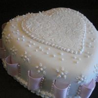 Just Practicing! Ok, it didn't turn out exactly like I wanted. Only had wide ribbon on hand and it made the "loops" stick out farter than I...