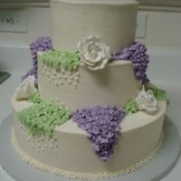 Ryan Wedding I love this cake. I think that of all my cakes - this is the smoothest I have ever gotten my icing AND it was 90 outside! All buttercream...