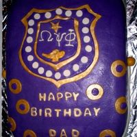 Omega Psi Phi I printed a pic of the shield then traced the outline onto the fondant. I then trimmed the picture to the next levelm traced, and cut. I...