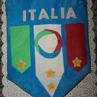 Italia Cake This was a grooms cake. It was a carrot cake with cream cheese icing. I used MMF for the decorations. The cake is actually a replica of the...