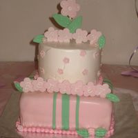 Elisa's Baby Shower Cake done for my sister in law's baby shower. She absolutely loved it.