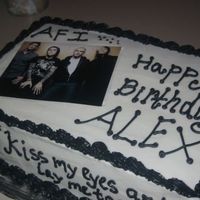 Side View Of Afi Cake 