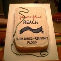 Dentist Gift for DH's dentist. This has become my favorite cake!