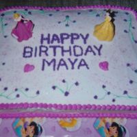 Princess Cake 2 Second cake for niece's big birthday bash.