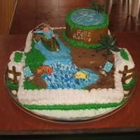 Bizcocho De Retirados (Retirement) I hope you like my cake if anybody have questions or comments feel free to write here, thanks!