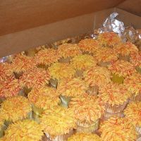 Fire Cupcakes This was for my husband's birthday party. He is a firefighter.