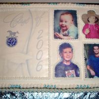 Gordy's Graduation 2006 I scanned the photos and emailed them of to a company that makes the edible photos. They were so prompt in mailing them back to me. We...