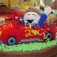 Augie's 2Nd Birthday This cake was for my nephew/Godson who just turned two. He loves cars! I copied this straight out of the 2006 yearbook, so there was little...