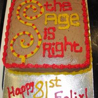 Price Is Right Thanks to candybarr for this design! I couldn't wait to make this for my father-in-law! He loved it! TFL!