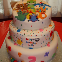 Baby Einstein Vanilla and Chocolate cake with RI