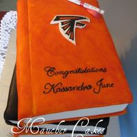 Pennsbury Hs Grad Books Choc and van. cake with RI.