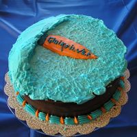 Surfboard Cake 
